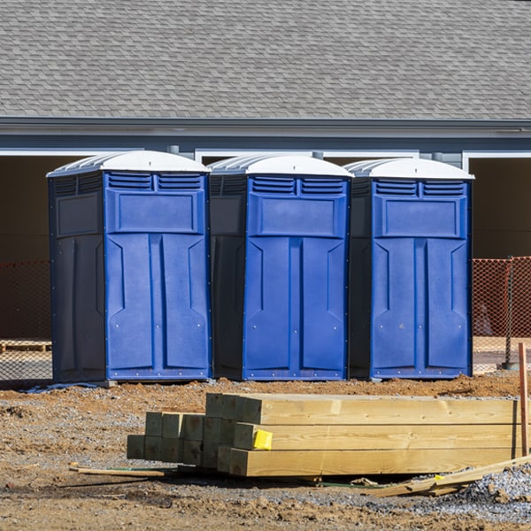 are there any additional fees associated with portable restroom delivery and pickup in Fairfield